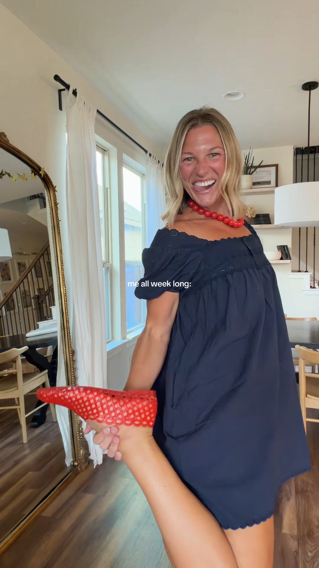 bury me in a pop of red pls!! 

 #ootd #4thofjulyoutfit #outfitinspo #summeroutfit #jellysandals

#LTKootd