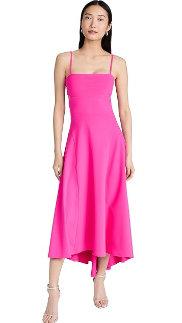 Thin Strap Open Back Dress | Shopbop