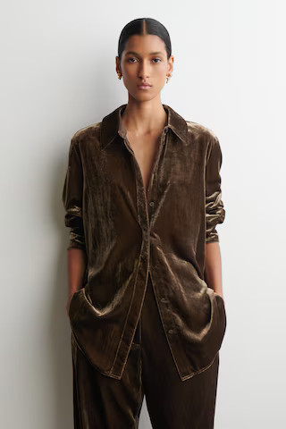 Velvet Shirt | COS UK