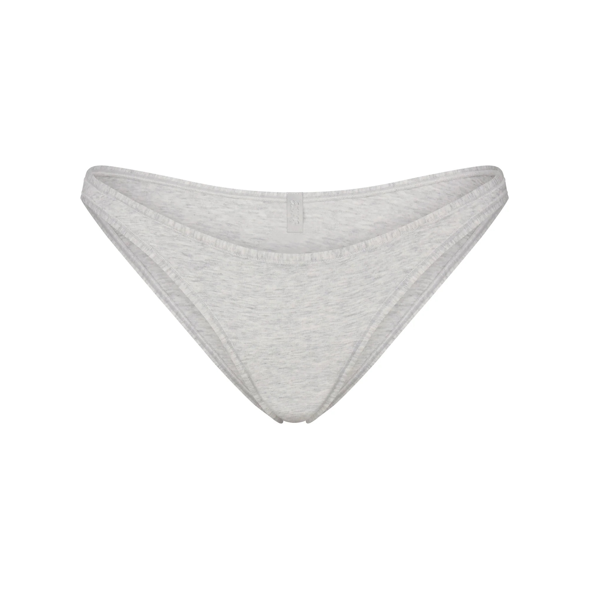 EVERYDAY COTTON BIKINI | LIGHT HEATHER GREY | SKIMS | SKIMS (US)