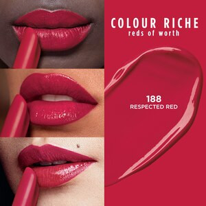 L'Oreal Paris Colour Riche Reds of Worth Satin Lipstick with Intense Color, Respected Red | CVS Health