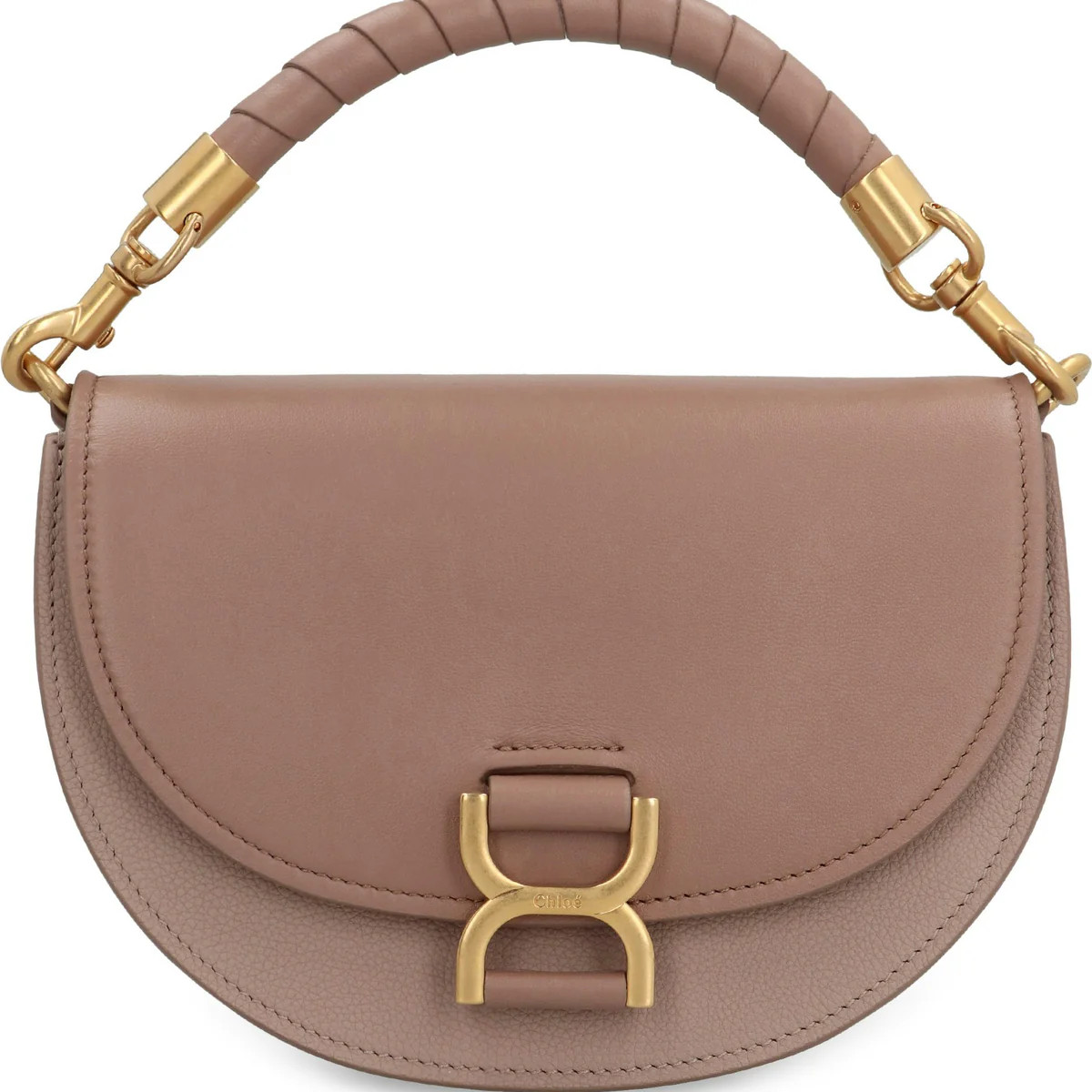 Chloé Marcie Leather Crossbody Bag | LOZURI