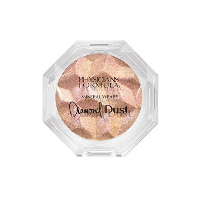 Physicians Formula Mineral Wear Diamond Glow Dust Powder: Hypoallergenic Vegan Face Highlighter, Pressed, 0.21oz | Target