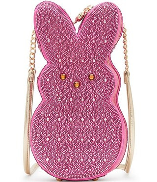 Betsey Johnson Rhinestone Embellished Peeps Bunny Crossbody Bag | Dillard's | Dillard's