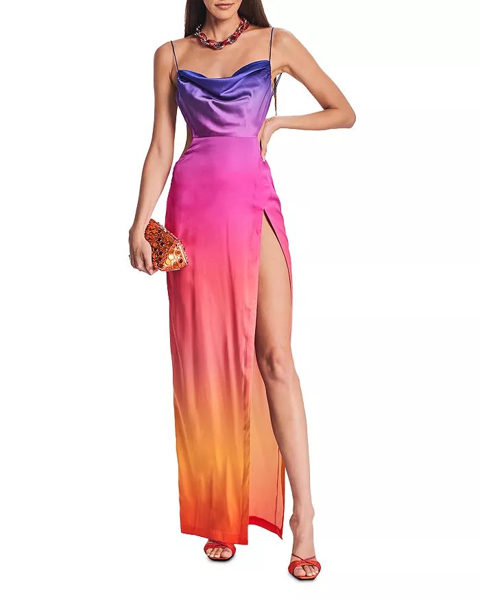 Alyssa Silk Ombré Maxi Dress | Bloomingdale's (US)