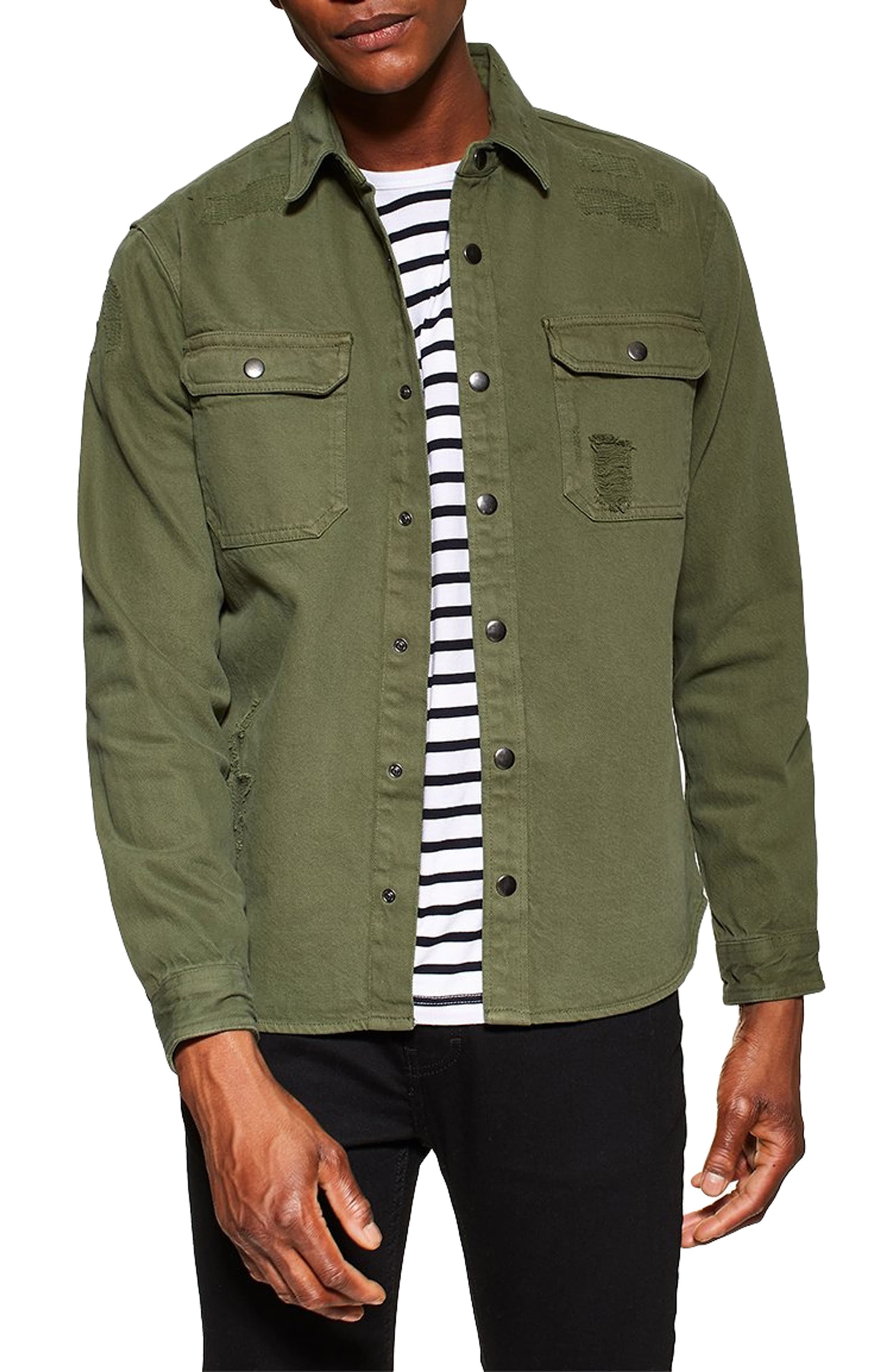 Denim Slim Fit Shirt | Nordstrom