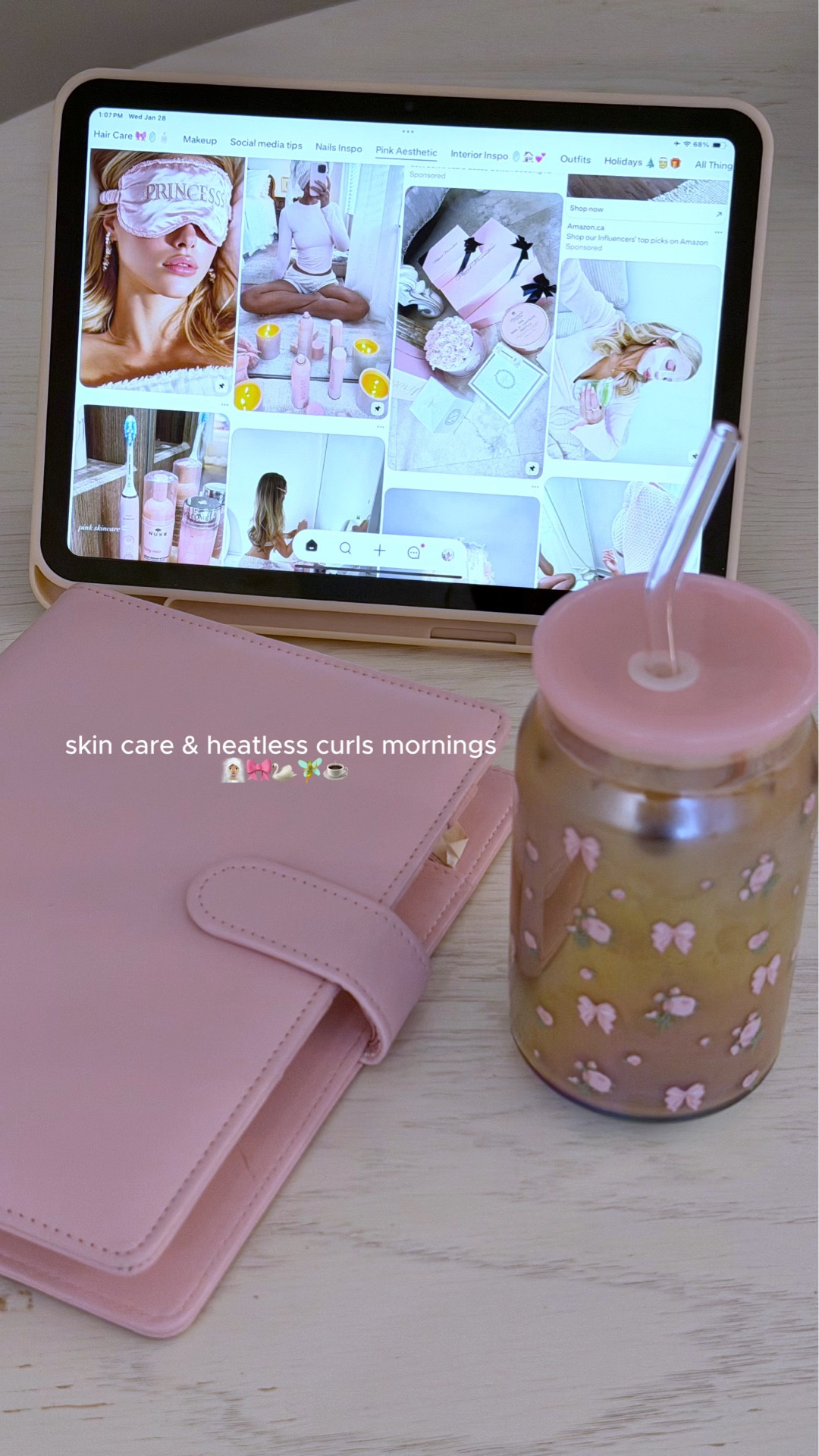 Skin Care & Heatless Curls Mornings 🧖🏽‍♀️🎀🦢🧚☕️

#LTKgrwm #LTKvlog #LTKBeauty