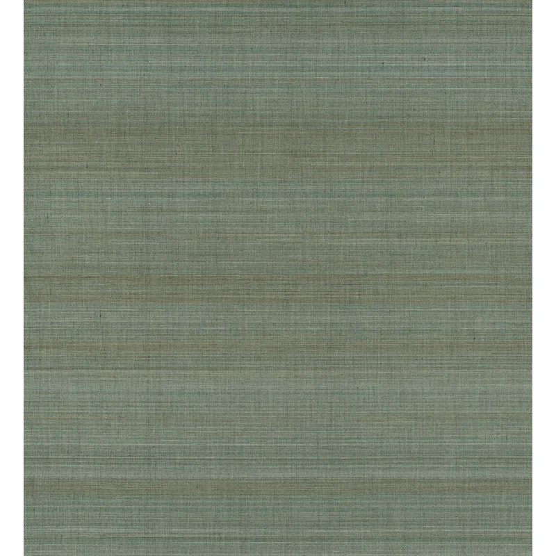 Loom Striped Grass Cloth Wallpaper Roll | Wayfair North America