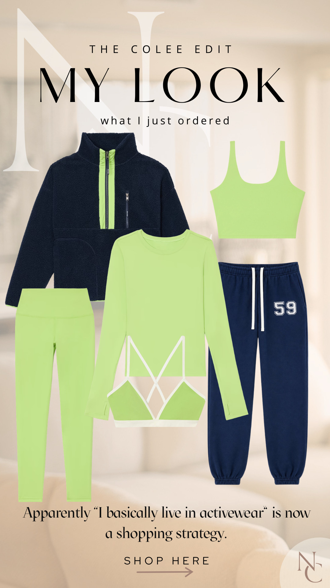 MY LTK | Splits59 💚💙

Well… I did a thing. 😂 Just ordered ALL of this from Splits59 and apparently my current personality is navy + neon green.

I basically live in activewear, so naturally I needed a few new options for workouts, walks, errands…and everything in between. The color combo got me. 💚

Everything I ordered is linked here—now we wait for the try-on. 👀

 

 #LTKdayinmylife #LTKfitnessgoals #LTKActive