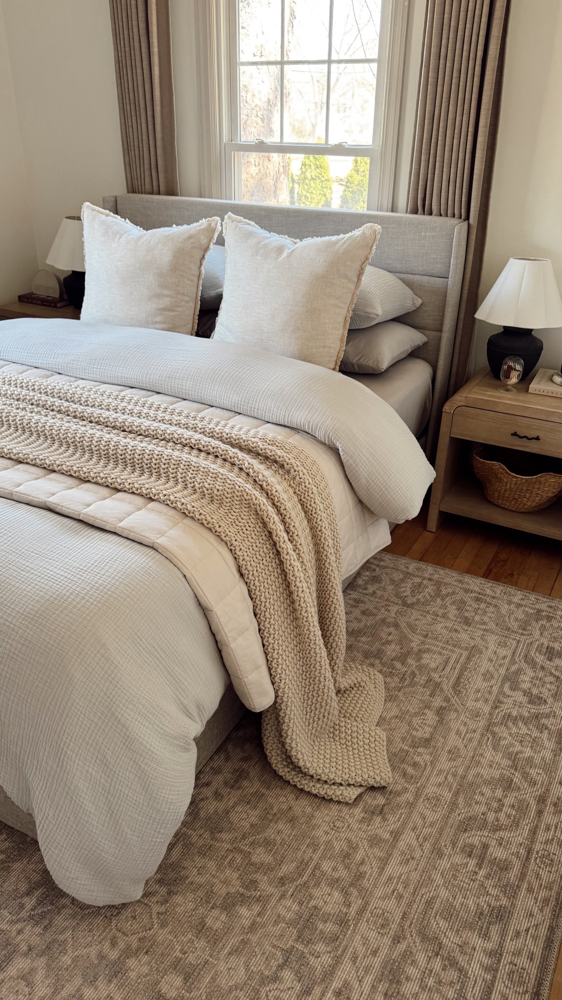 cozy spring bedding combo! ☁️☁️☁️ 


bedding, bedroom, spring bedding, organic bedding, quince bedding, bamboo sheets, duvet cover, bedding for spring, cooling bedding, quince
