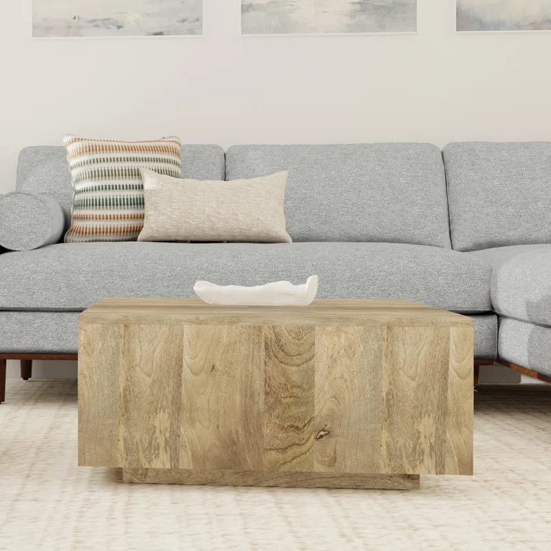 Millwood Pines Celynn Solid Wood Coffee Table | Wayfair | Wayfair North America