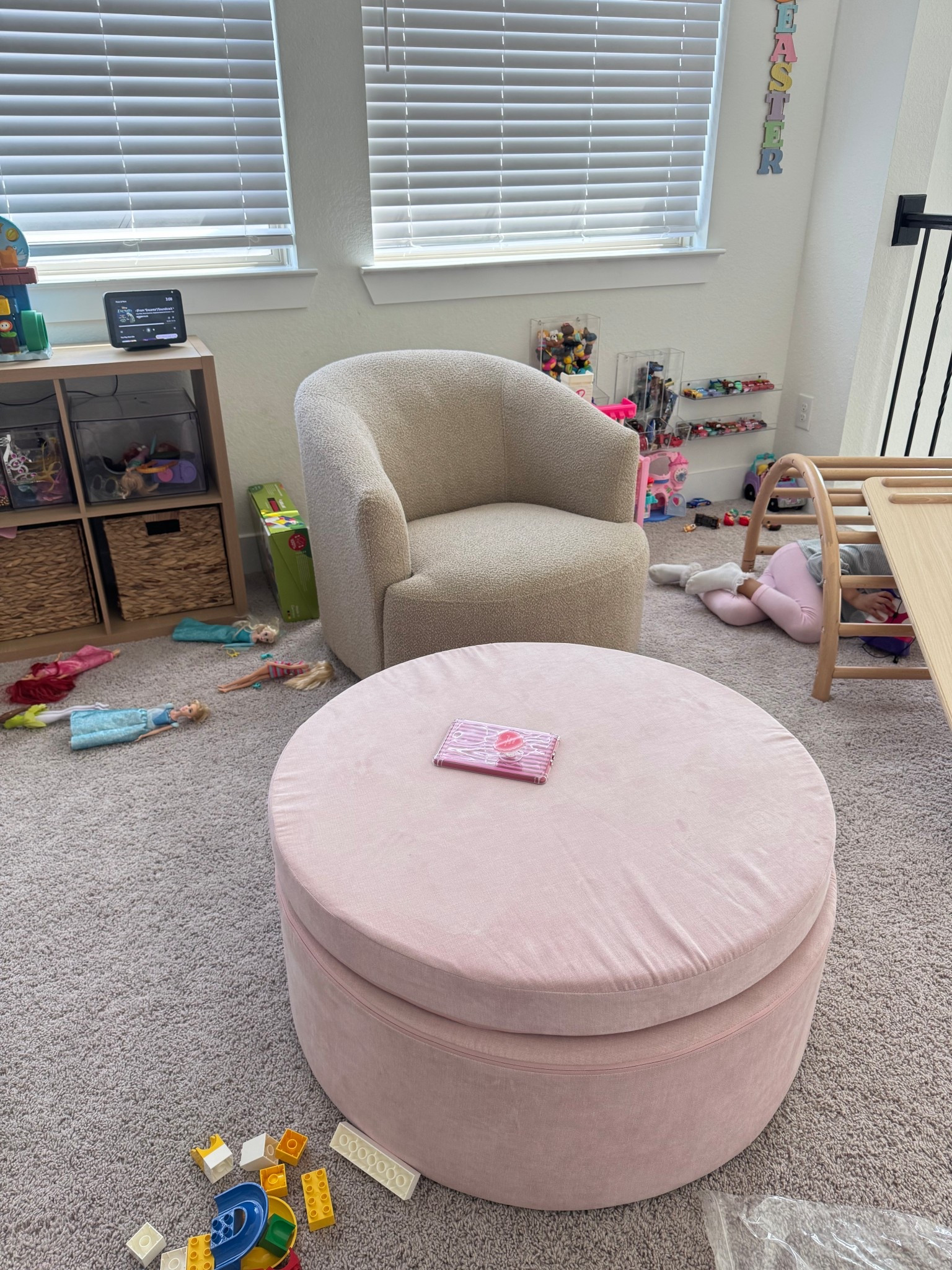 This chair in the playroom is everything to me lol 