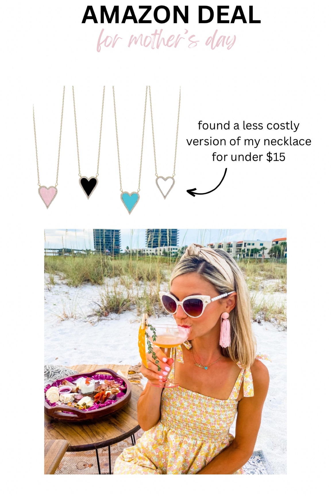 Found a similar look of the gold chain heart necklace I’m wearing at a way better cost. I’m talking under $15 and from Amazon, too! Go ahead and gift it to yourself, someone else or both. 

Amazon jewelry, heart necklace, gold necklace, heart pendent, paperclip chain necklace, birthday gift, Mother’s Day gift, bridal shower gift, wedding gift, Valentine’s Day gift, dainty jewelry, dainty necklace 

#LTKstyletip #LTKGiftGuide #LTKunder50