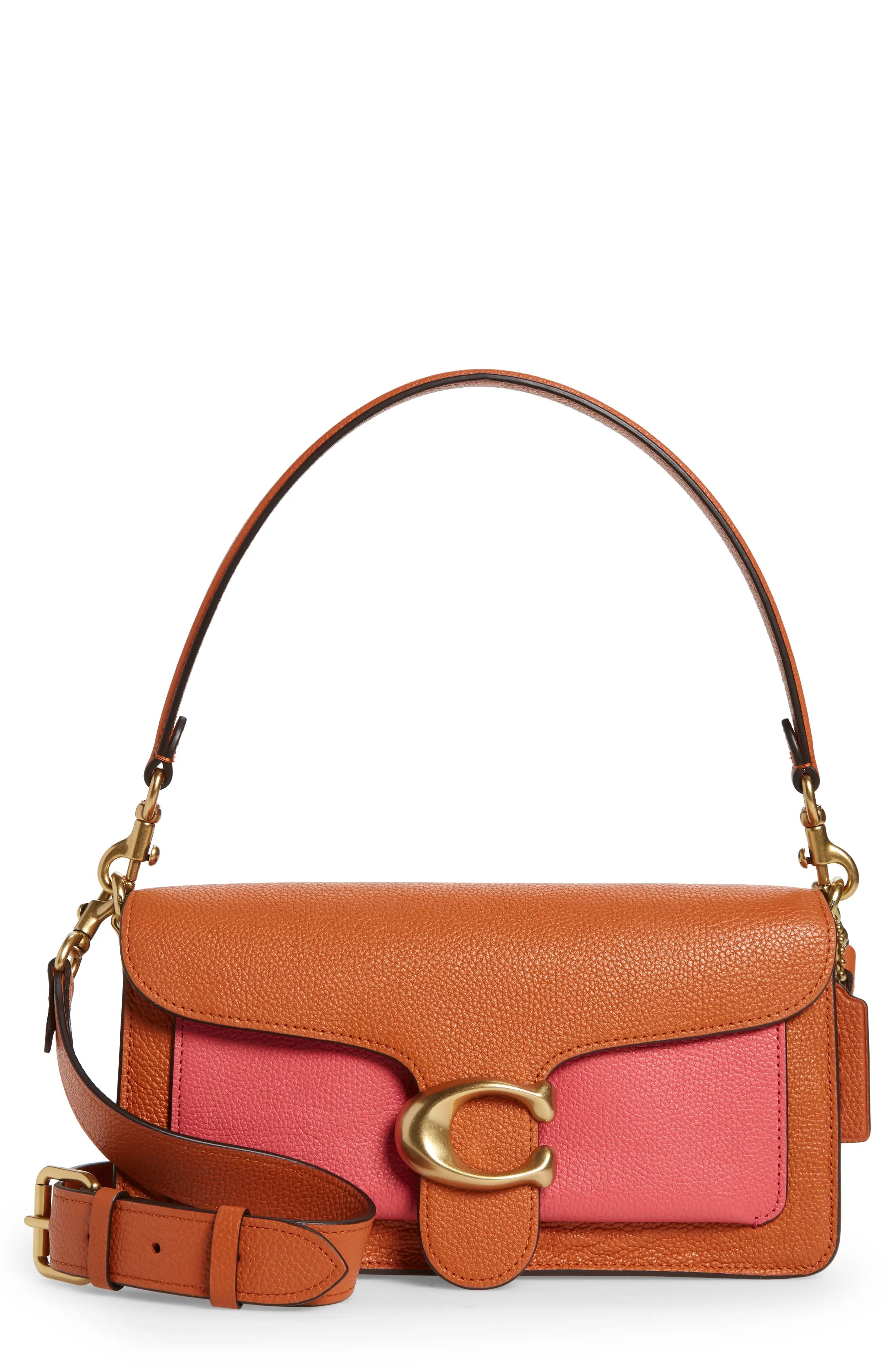 Coach Tabby 26 Colorblock Leather Crossbody Bag - Pink | Nordstrom