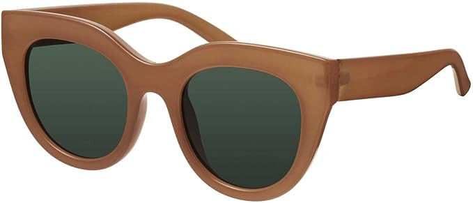 mosanana Oversized Cat Eye Sunglasses for Women Trendy Style Model Mantis | Amazon (US)