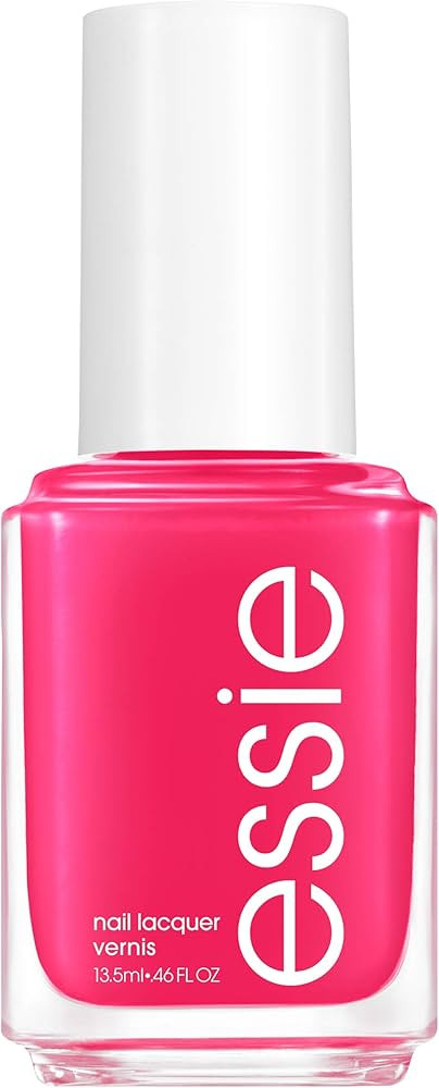 essie Nail Polish Limited Edition Summer 2021 Collection Electric Pink Nail Color With A Pearl Fi... | Amazon (US)