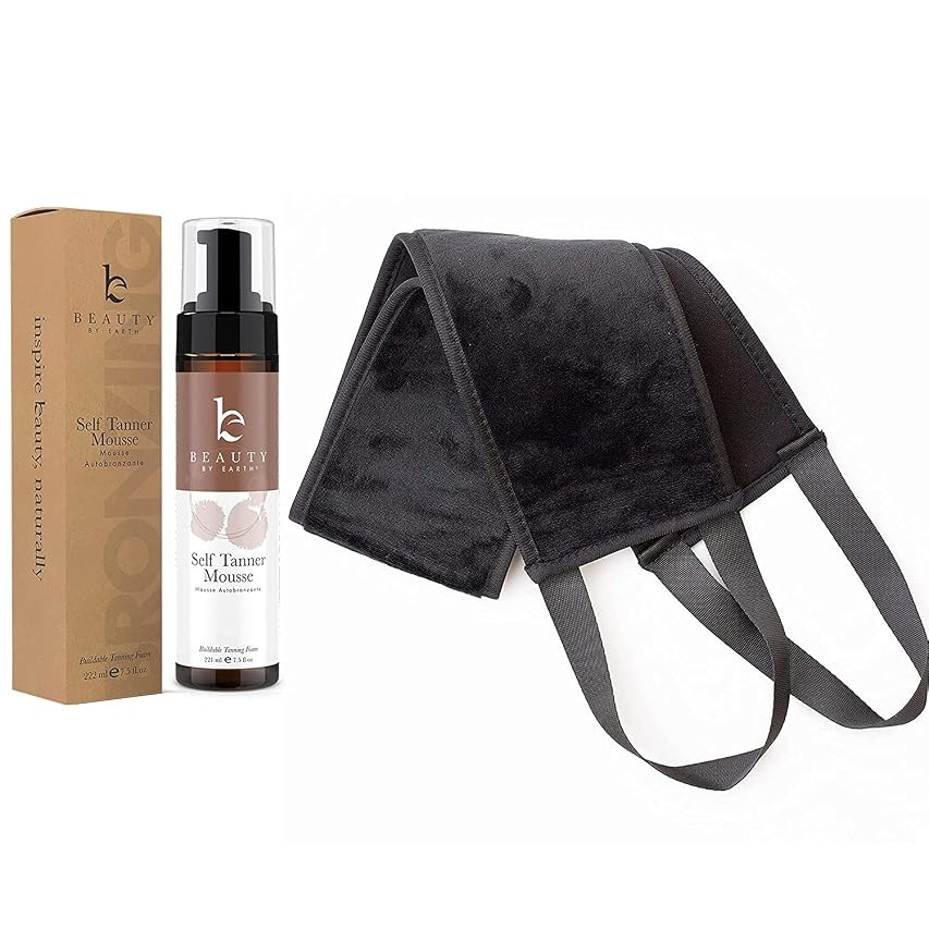 Self Tanner - With Organic Aloe Vera & Shea Butter, Sunless Tanning Lotion and Bronzer Buildable Lig | Amazon (US)