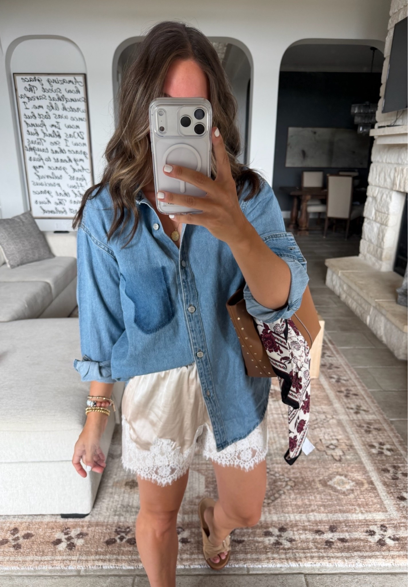 This top + shorts combo is perfect for late summer to early fall! Wearing this today 🤎

#LTKootd #LTKmomlife #LTKSeasonal