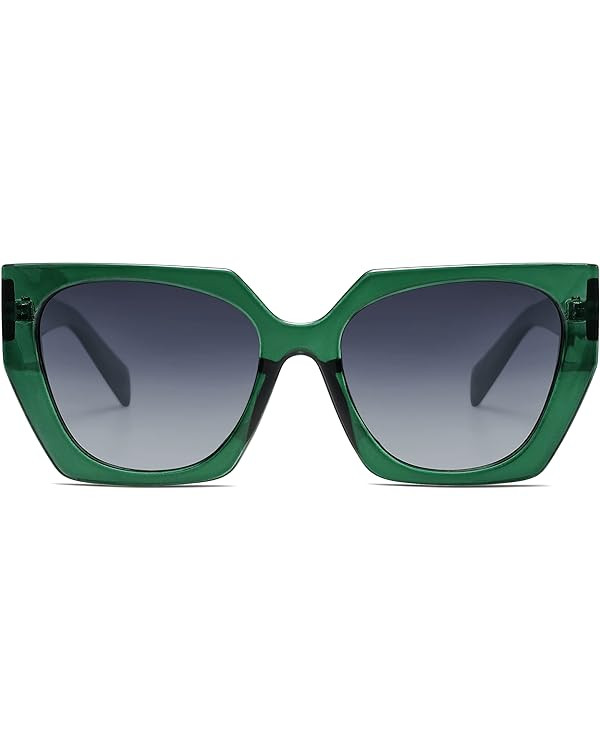 SOJOS Retro Oversized Square Polarized Sunglasses Womens 70s 90s Vintage Big Bold Designer Sunnie... | Amazon (US)