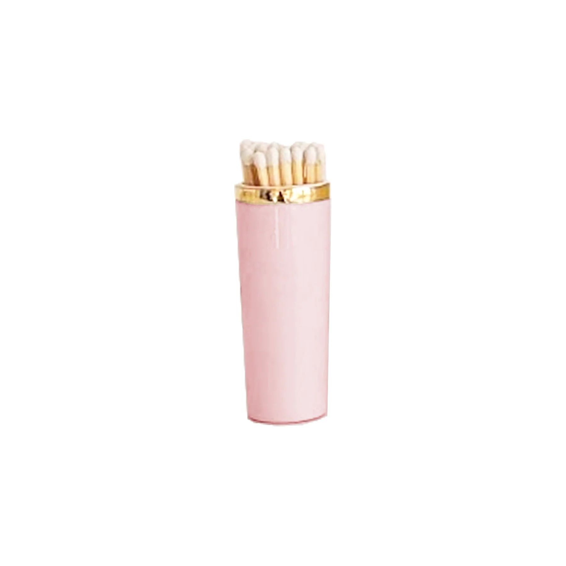 Solid Match Holder/ Striker with Gold Accent | Ruby Clay Company