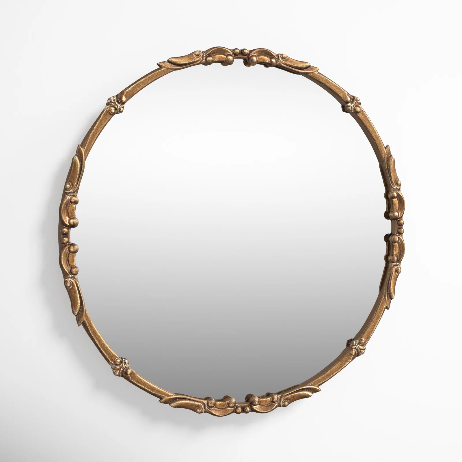 Tantallon Traditional Metal Round Wall Mirror | Wayfair North America