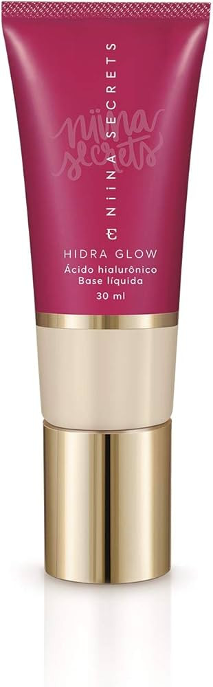 Eudora Niina Secrets Hidra Glow Base Líquida Cor 00 30ml | Amazon (BR)