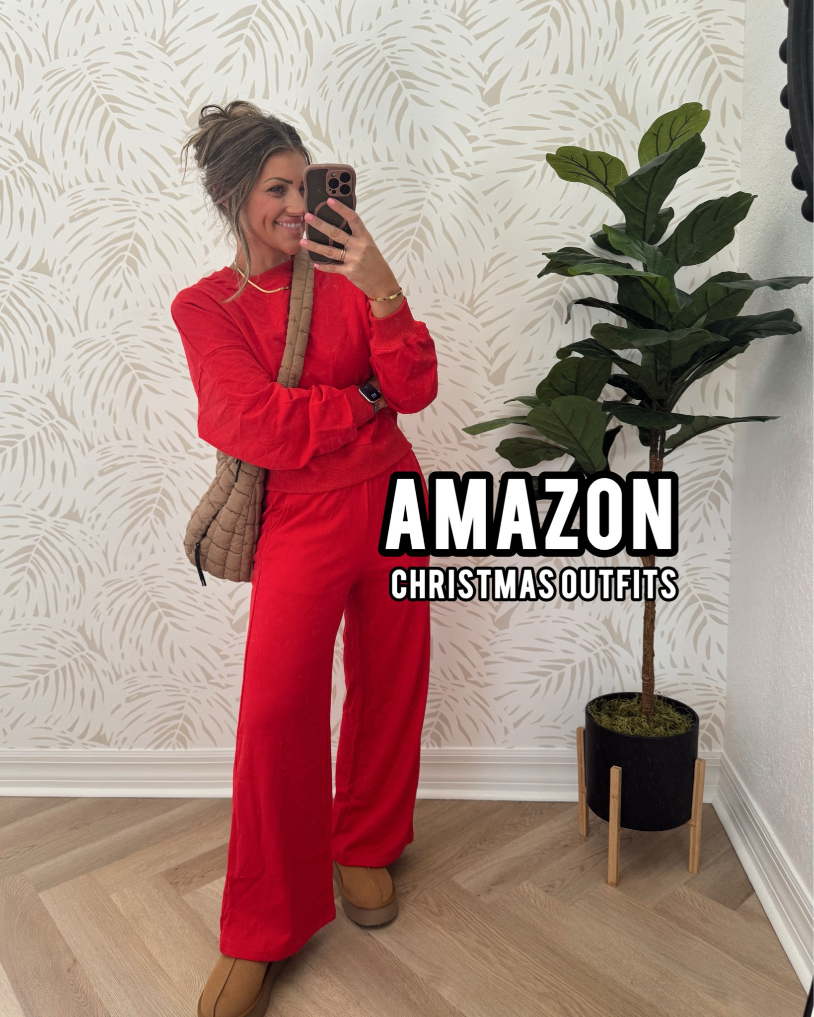 I’m wearing an XS in all items offered in XS, & my true S in everything else! I went down one size to a 0/25 in the Levi’s. 
Amazon outfits for all the Christmas things from casual, events & even workwear ideas (cute options for you teachers especially!). We have the girls Christmas program for their school coming up shortly, so I’ll definitely be wearing one of these options.. maybe the pink?! 🩷✨🎀 

#LTKSaleAlert #LTKFindsUnder50 #LTKGiftGuide