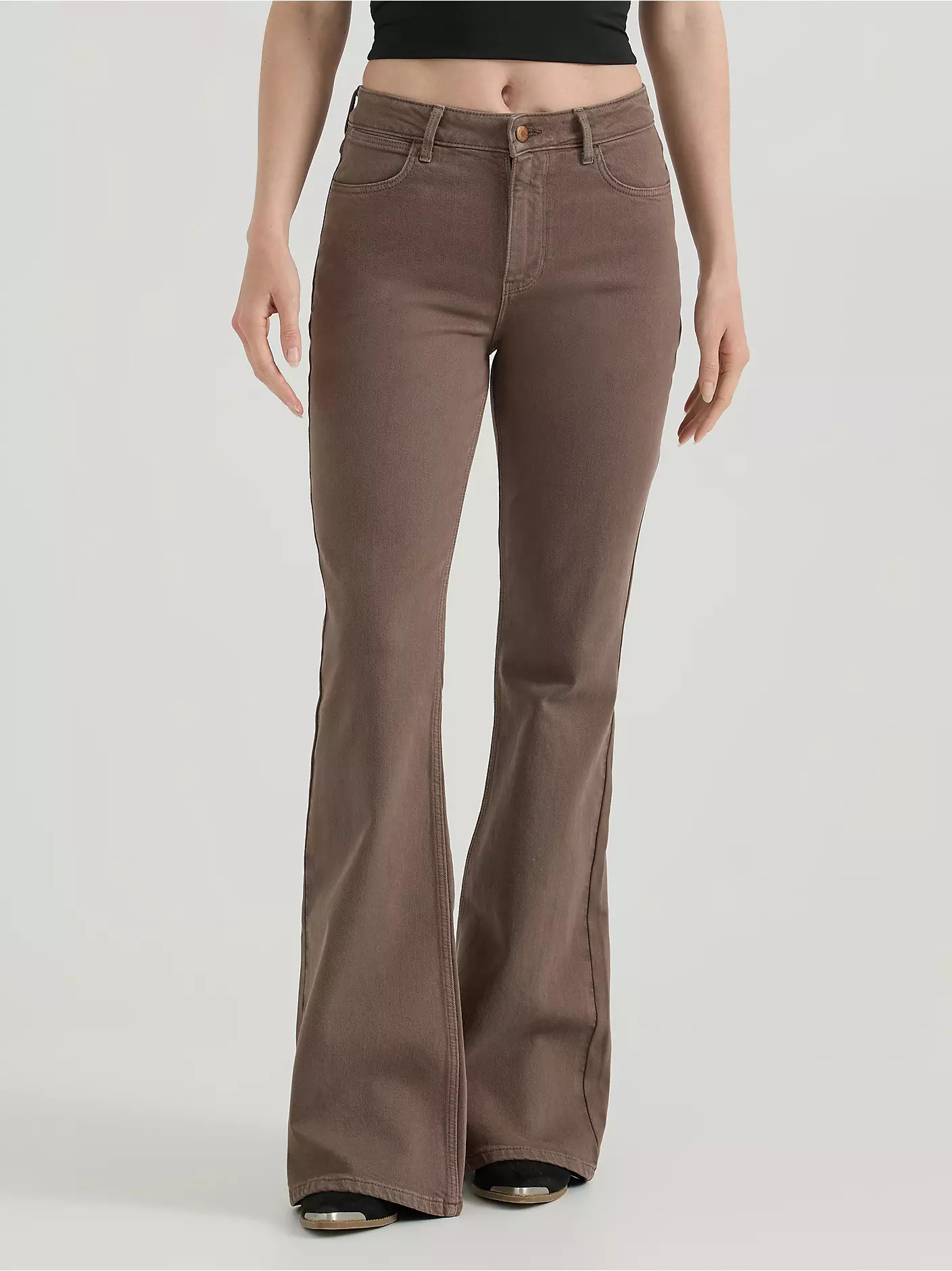 Women's Wrangler® Fierce Flare Jean in Clay Canyon | Wrangler