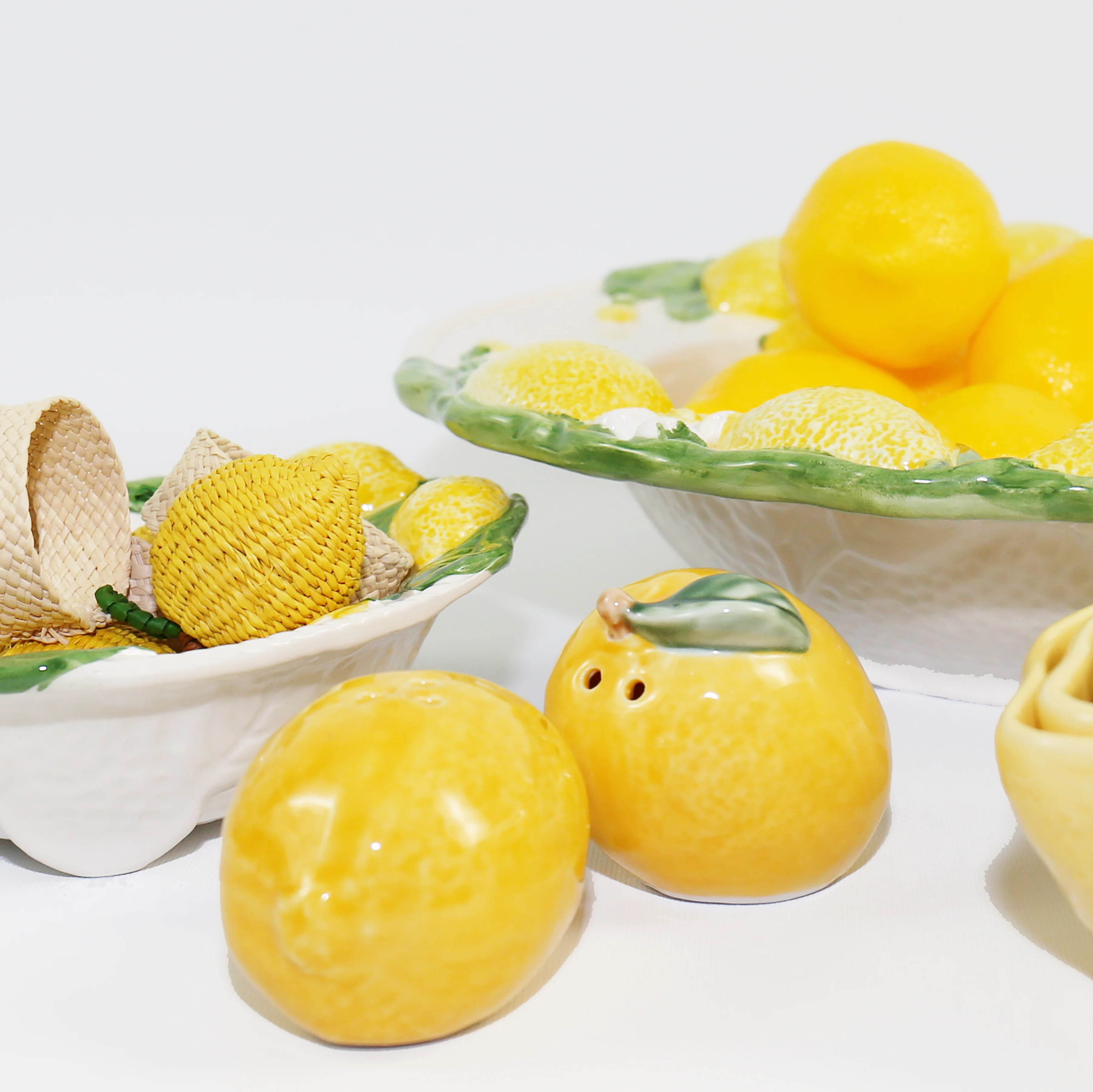 Lemon Salt & Pepper Shaker | Biscuit Home