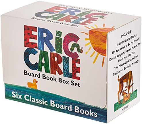 Eric Carle Six Classic Board Books Box Set (World of Eric Carle) | Amazon (US)