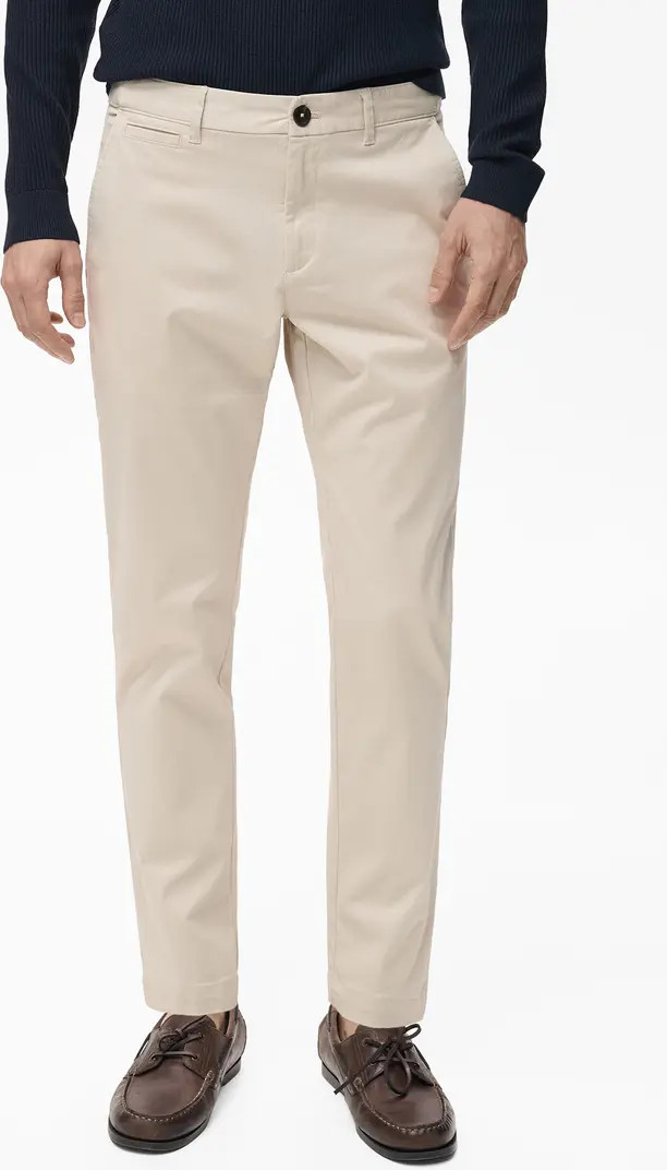 Prato Crop Tapered Stretch Cotton Chinos | Nordstrom