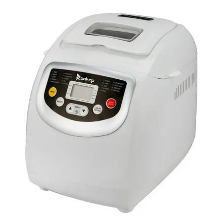 Promotion Clearance!Stainless Steel Bread Machine Bread Maker, 2LB 17-in-1, 19 Settings Incl Gluten  | Walmart (US)