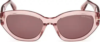 Penny 55mm Geometric Sunglasses | Nordstrom