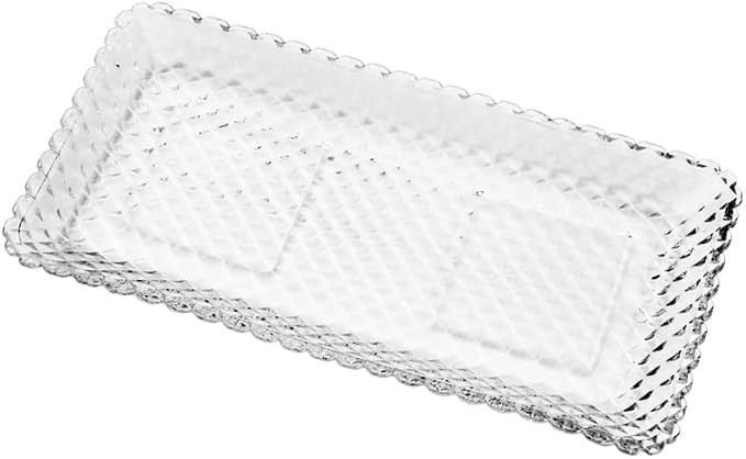 LYOR - Travessa de Cristal Diamante 25cm x 13cm x 2cm | Amazon (BR)