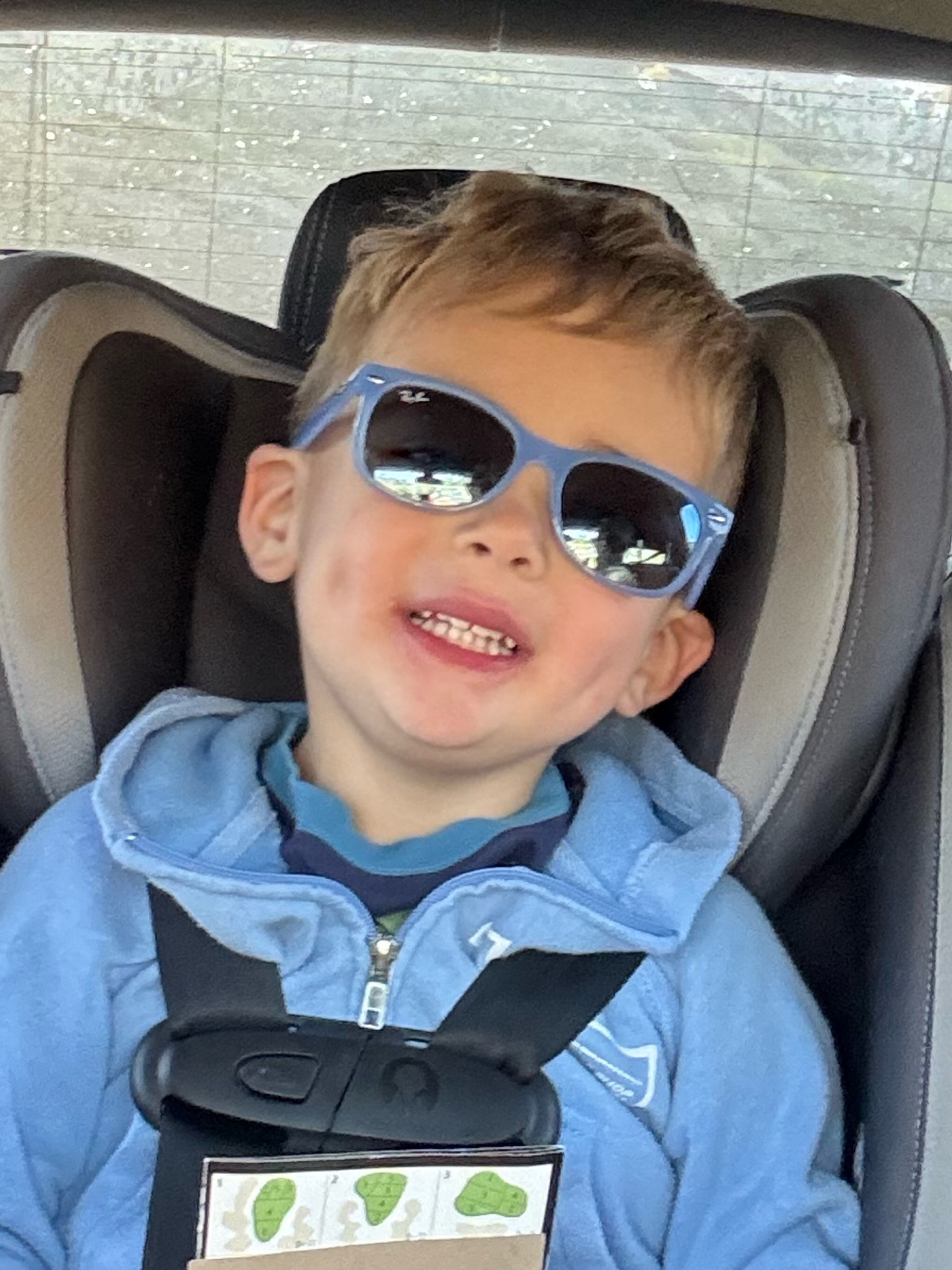 My mini knows the importance of protecting his eyes! He’s also stylish in these Ray-Ban Jr kid’s sunglasses! 

 100% UVA and UVB protection. 

Sun protection, kids eyewear, baby sunglasses, baby eyewear, toddler sunglasses  


#LTKKids #LTKBaby #LTKFamily