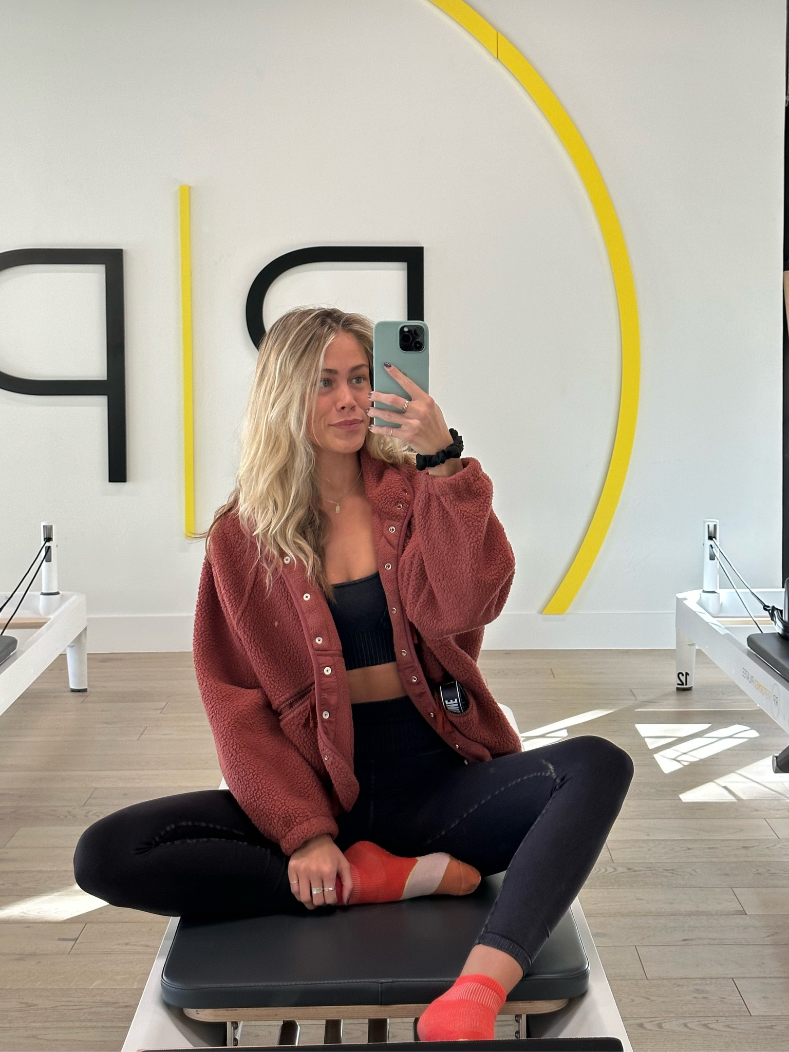 Sherpa Jacket and matching workout set from Free People Movement! 

#FPMVMT #freepeople #hittheslopes #goodkarma #pilates #pilatesoutfit #pilatesfit

#LTKSeasonal #LTKover40