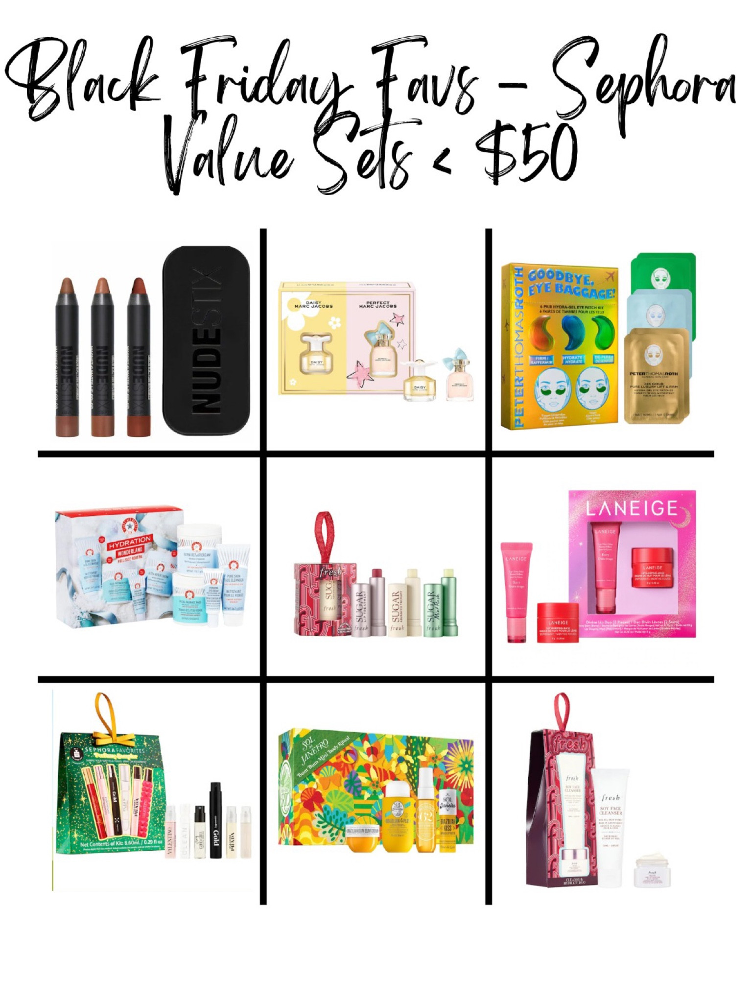 Great value finds - brown skin friendly nude lip crayons, perfume sampler, clean beauty skincare & gift sets!