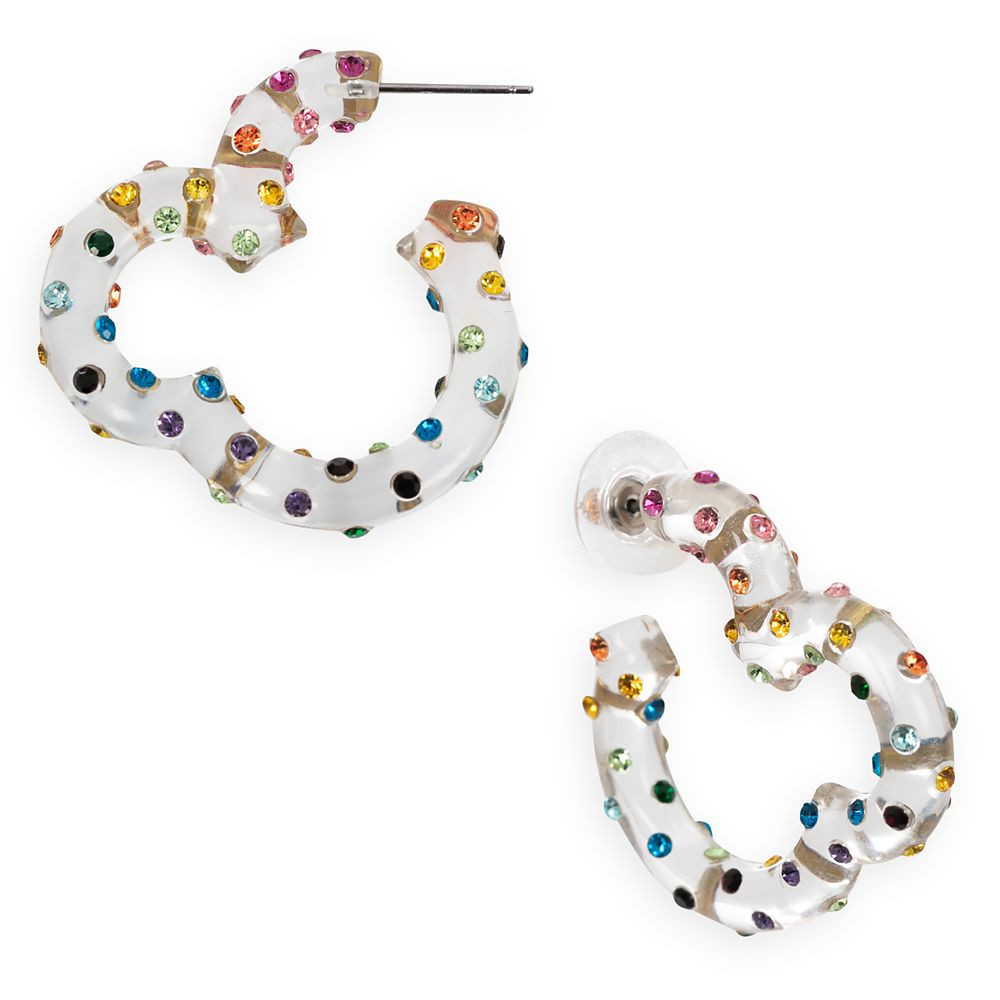 Mickey Mouse Icon Hoop Earrings by BaubleBar | Disney Store