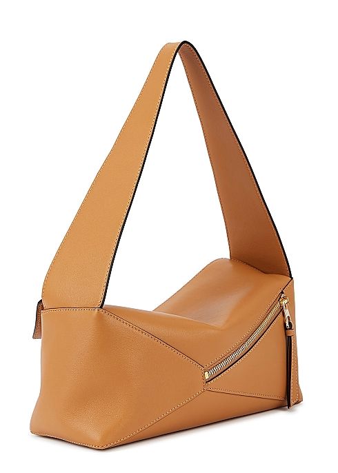 Puzzle light brown leather hobo bag | Harvey Nichols (Global)