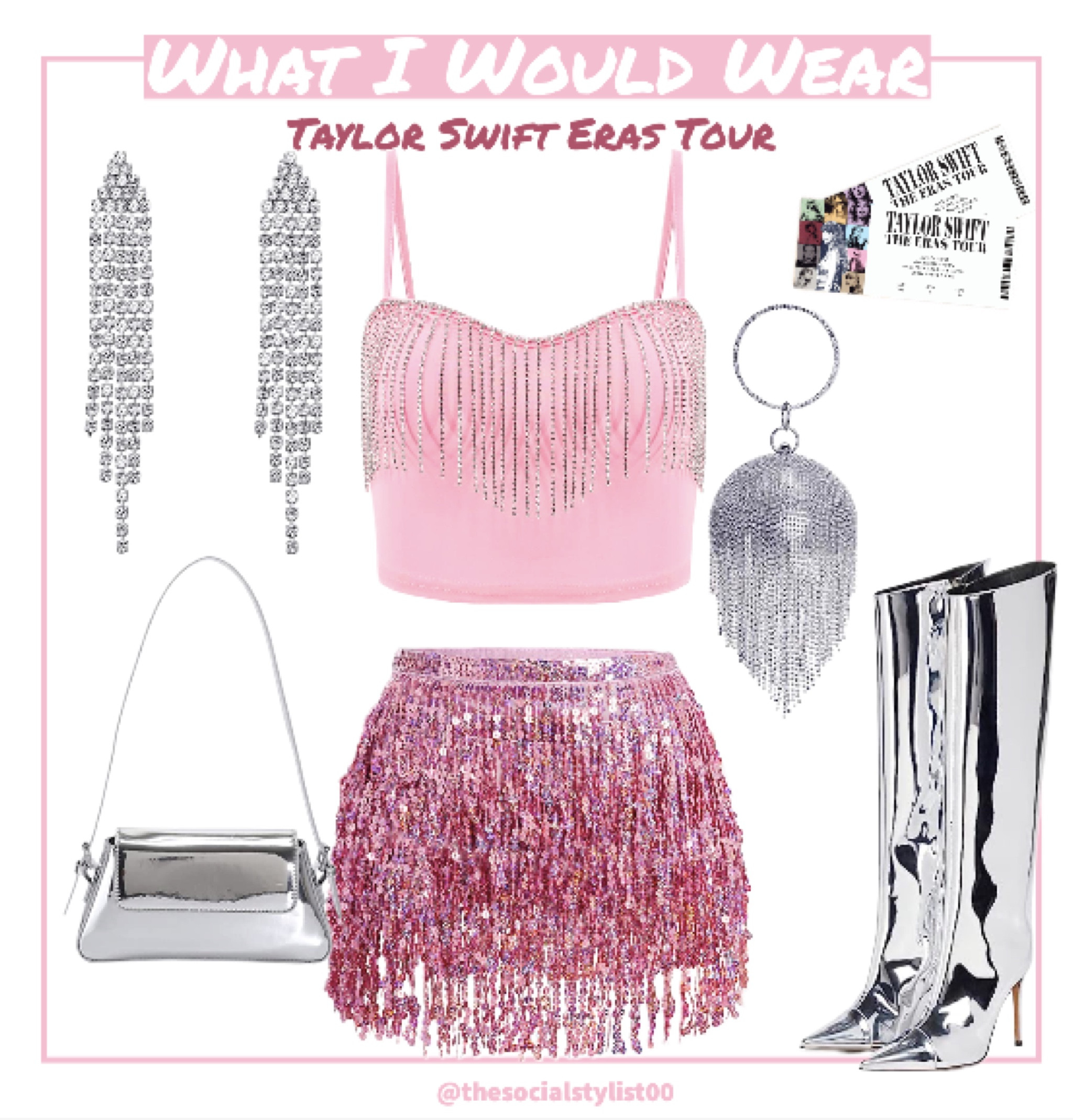 Taylor Swift Eras Tour, eras tour outfit, taylor swift outfit, butterfly outfit, taylor swift concert outfit, eras tour Inspo, lover outfit, speak now, fearless, folklore, evermore, red, midnights, reputation

#LTKstyletip #LTKFind #LTKunder100