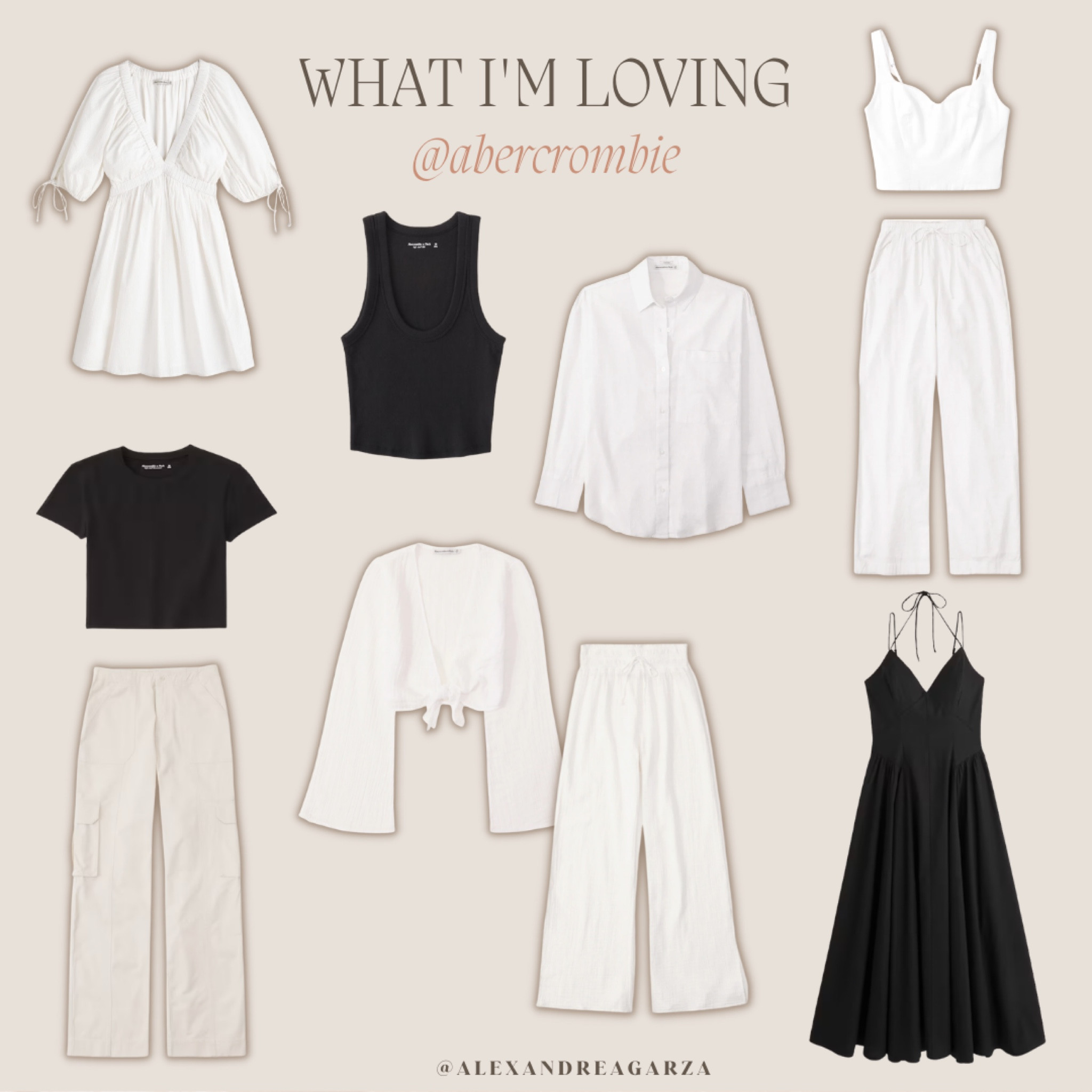 Abercrombie vacay looks! 

Wearing size small in top and bottom

Abercrombie, abercrombie and fitch, vacation, beach wear, coverup, blouse, pants, matching set, spring and summer, vacation looks, resort wear, Alex Garza, Alexandrea Garza 