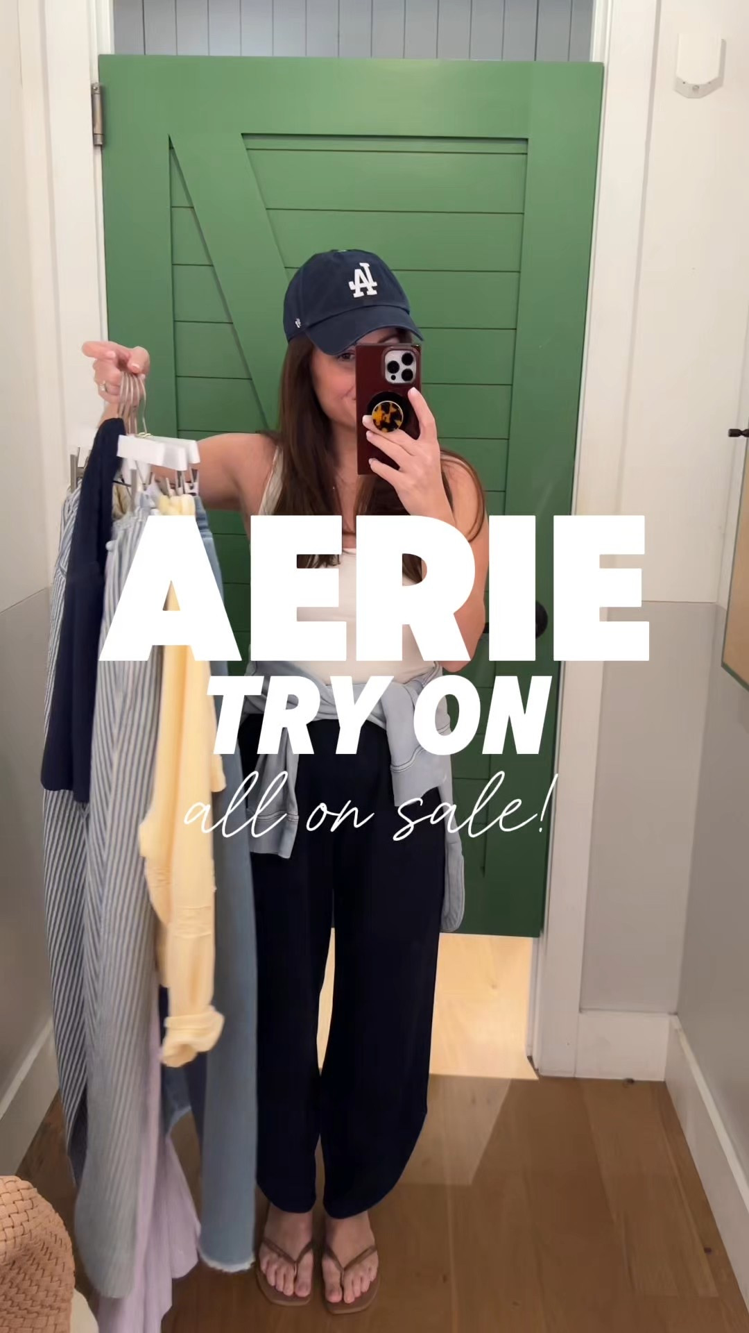 Aerie Try On! And the best part is EVERYTHING is on sale … AND you can score an additional 20% off using the code SPRINGLTK20 🙌🏼

Follow me for more affordable fashion and spring outfit inspo! 

Wearing:
Pull on jeans – small 
Floral top – small 
Yellow sweatshirt – small 
Yellow skirt – small 
Dress – small 
Sweater tank – small 
Trousers – small, but they run big! 

#LTKWatchNow #LTKSaleAlert #LTKOver40