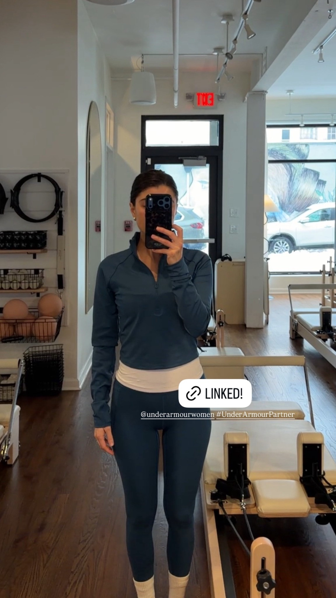 [3/4/26] Pilates outfit 💙 love this set from @underarmourwomen @underarmour #underarmourpartner | use code VIVIANE15 for 15% off these looks + more! | wearing true size xs in full outfit and true size 6 in sneakers!

#LTKActive #LTKmorningroutine #LTKootd