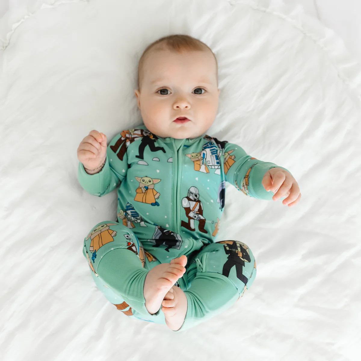 Star Wars™ Grogu™ & Friends Bamboo Viscose Zippy | Little Sleepies