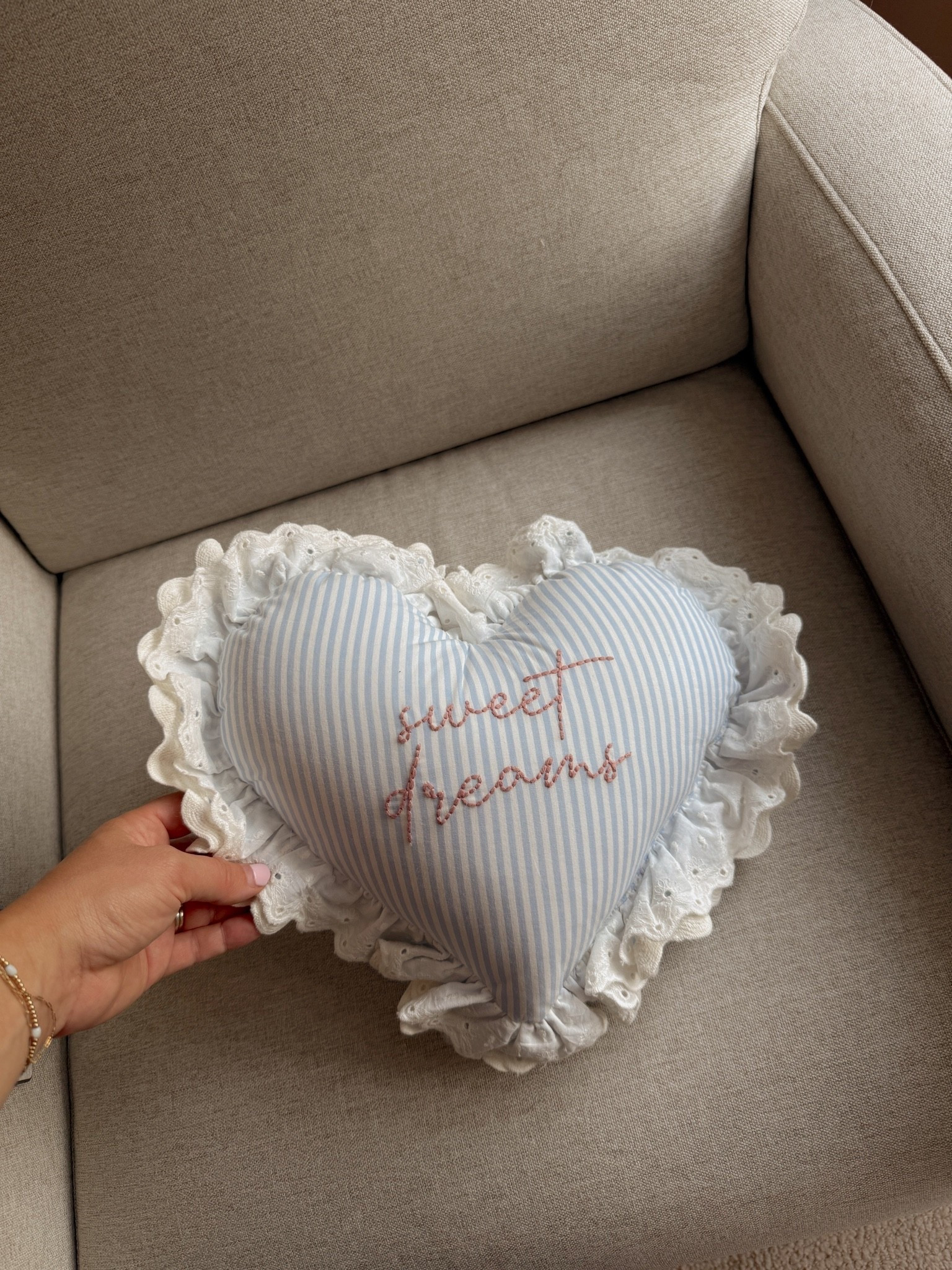 Cutie pillow for nursery

#LTKBaby #LTKKids #LTKHome