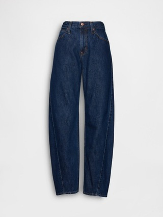 High Rise Barrel Jeans | Gap (CA)