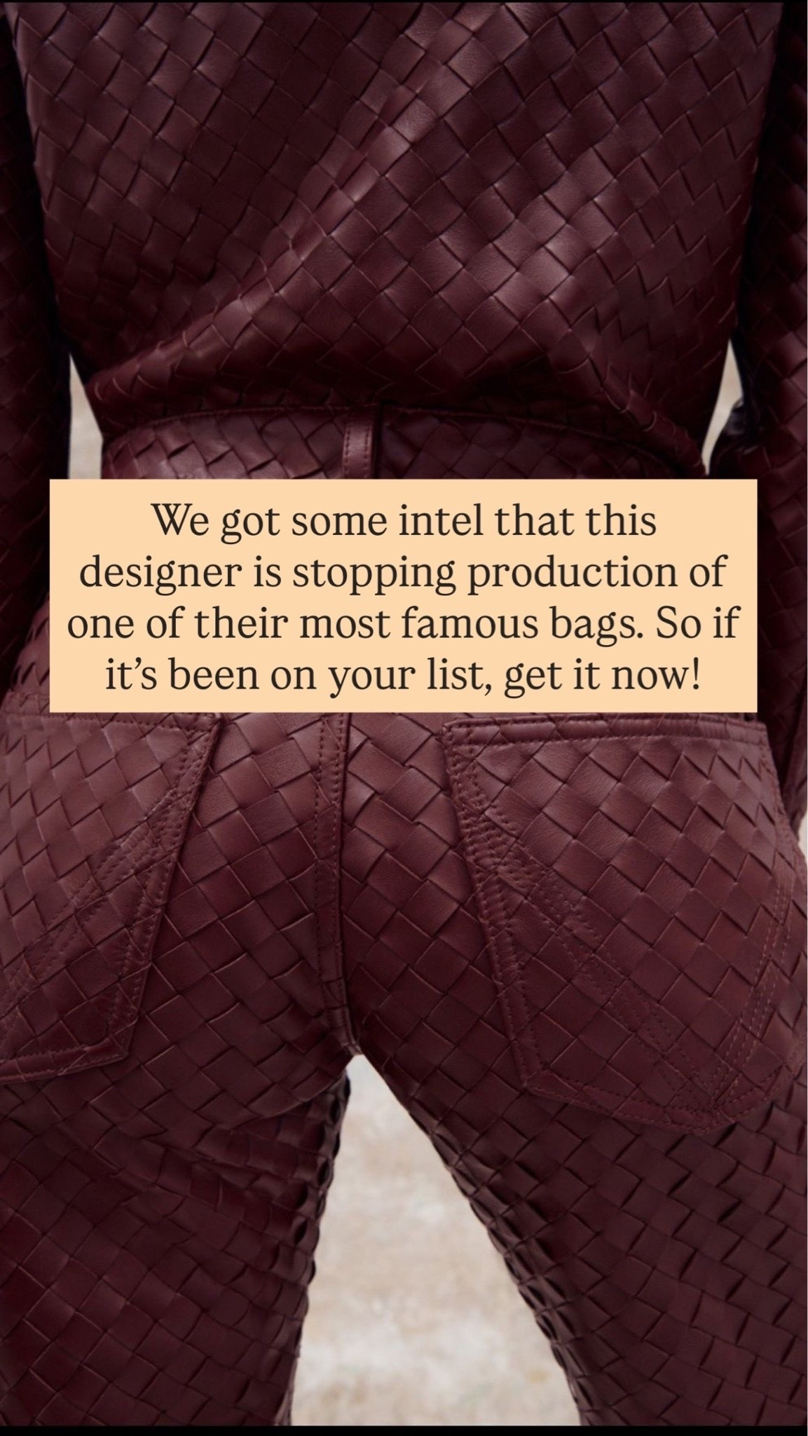 This bag came straight from our dreams!

Bag, trendy bag, fall bag, fall fashion, women’s fashion