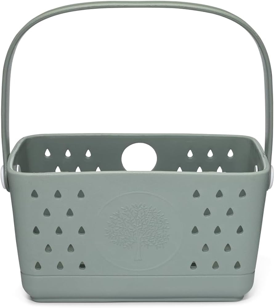 Parker Baby Bath Caddy | BPA Free & Food Grade Shower Caddy Organizer for Toys & Supplies | Quick... | Amazon (US)