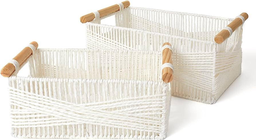 LA JOLIE MUSE Wicker Storage Baskets Amazon kitchen finds amazon essentials amazon finds | Amazon (US)