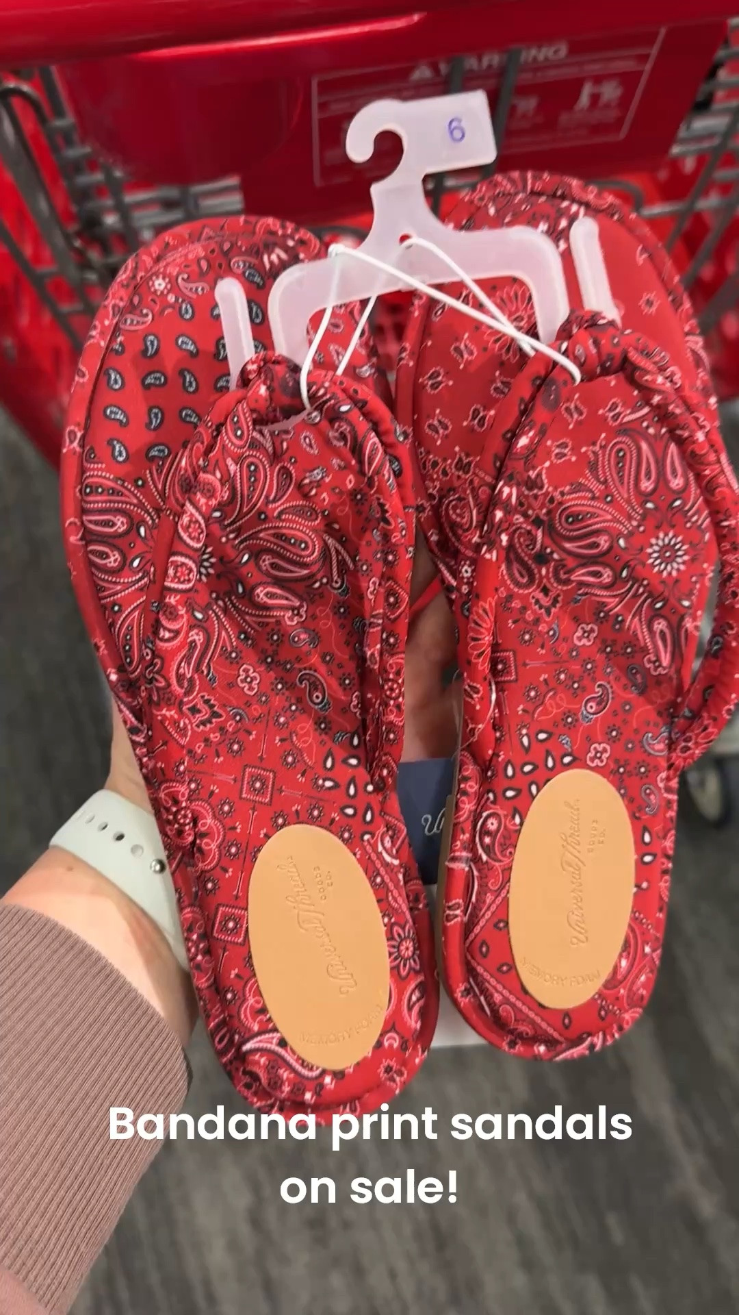 The cutest bandana print sandals!

@Target

#LTKdayinmylife #LTKgrwm #LTKSaleAlert